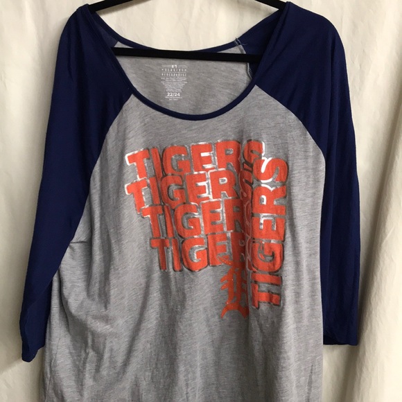 tiger baseball t shirt